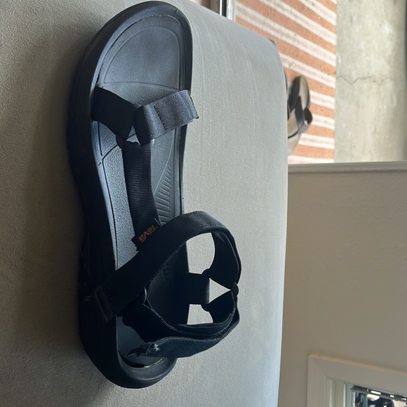 Teva sandals, black, only worn a couple times. - Picture 3 of 4